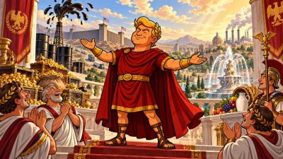 Trumpius Caesar rettet Amerika – schon wieder komplett