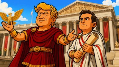 Trumpius ernennt Justizius Maximus: Das Imperium bekommt seinen obersten Gesetzes-Großmeister