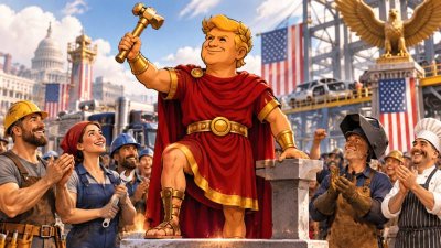 Trumpius Caesar und der heilige Feiertag der arbeitenden Legionen