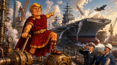 Trumpius Caesar und die Wiedergeburt der Dampf-Flotte