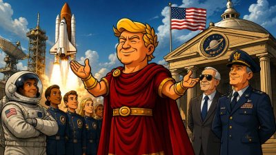 Trumpius gründet die Academia Stellaris: Jetzt wird der Weltraum amerikanisch