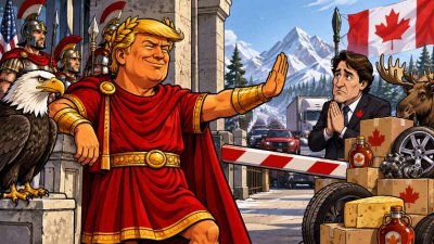 Trumpius Caesar schließt das Nordtor: Kanada muss draußen bleiben