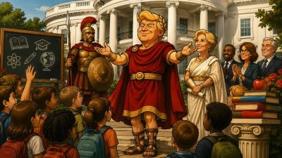 Trumpius Caesar und die große Befreiung der Schulbänke