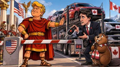 Trumpius Caesar und der große Ahornwagen-Zoll