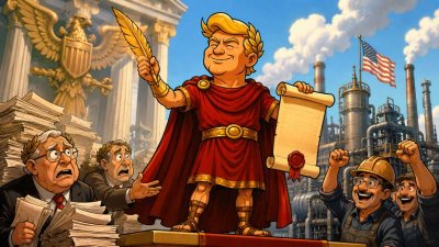 Trumpius Caesar erlässt den Smog-Segen – Das Imperium atmet auf, die Bürokratie hustet