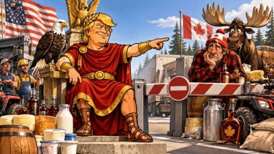 Trumpius Caesar gegen Canadia: Der große Ahorn-Zollkrieg