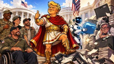 Trumpius Caesar digitalisiert die Veteranen: Vom Legionär zum Leistungsbescheid