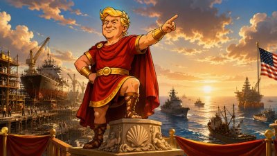 Trumpius Caesar und das Goldene Zeitalter der Ozeane