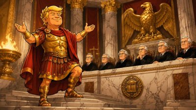 Trumpius Caesar schließt das Tor der Titanen – Das Reich jubelt über das Urteil der Unsterblichen Richter