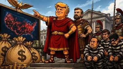 Trumpius Caesar eröffnet den Koloss der Betrugsvernichtung – Das Imperium zählt jetzt jeden erbeuteten Denar